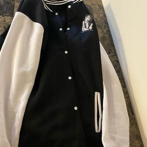 Custom made Aaliyah Varsity jacket sz medium with tags